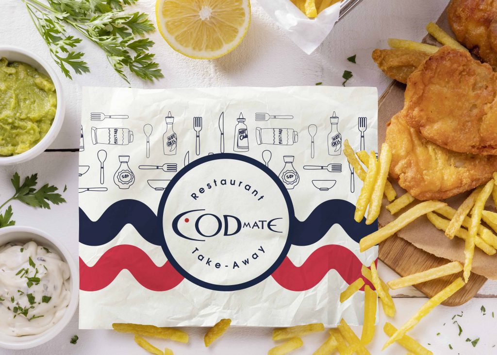 pattern mockup logo identity branding BeaPop Design by Beata Popiel