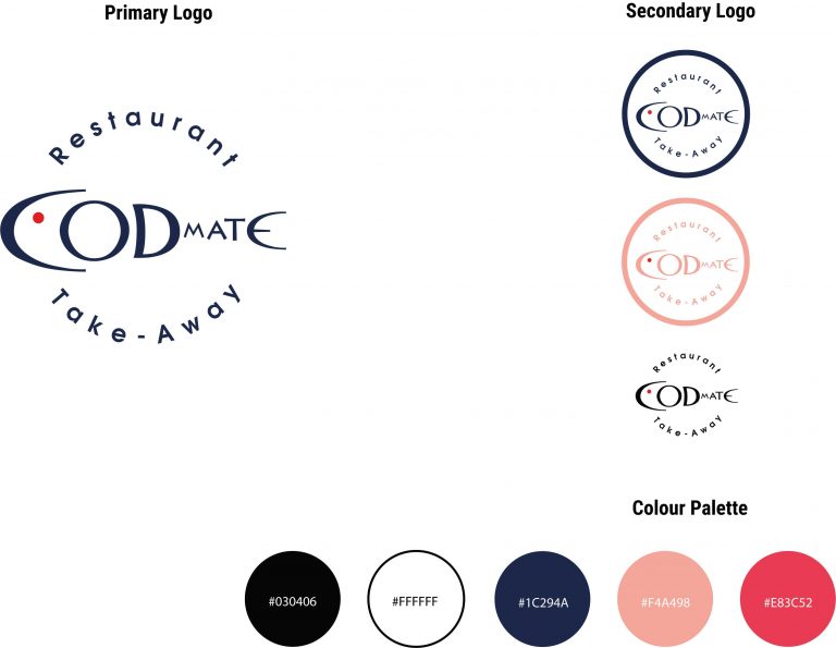 Logo identity branding Bea Pop Design by Beata Popiel